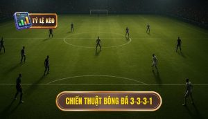 Chiến thuật bóng đá 3-3-3-1
