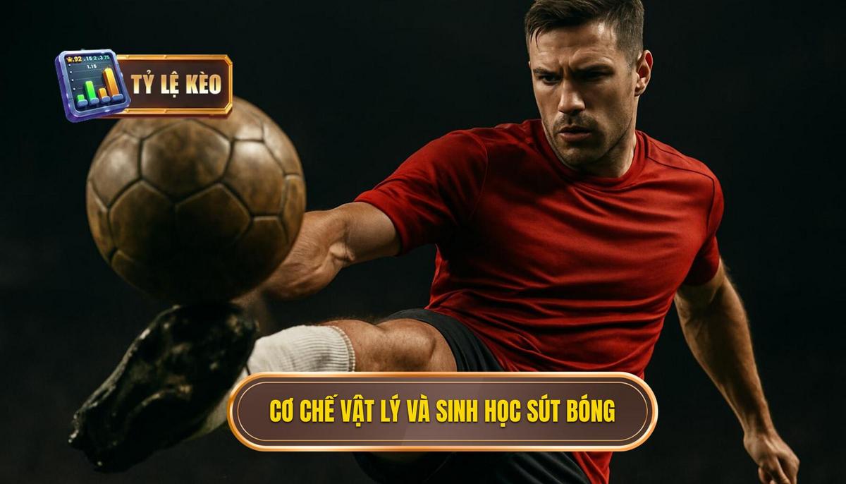 Cơ chế vật lý và sinh học của Kỹ thuật sút bóng bằng đầu gối trái
