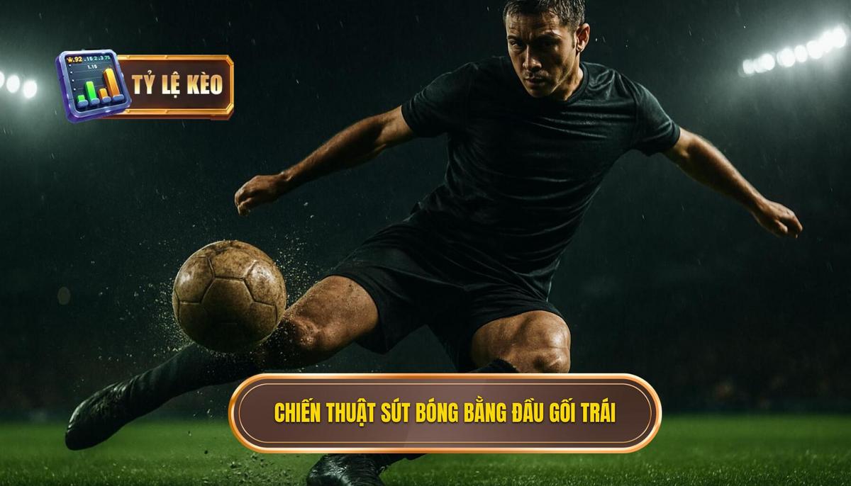 Ứng dụng chiến thuật của kỹ thuật sút bóng bằng đầu gối trái trên sân cỏ