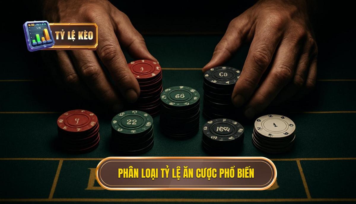 Phân loại các định dạng tỷ lệ ăn cược phổ biến hiện nay
