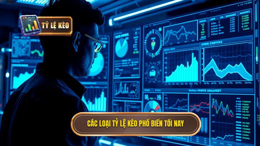 Các loại tỷ lệ kèo phổ biến tối nay