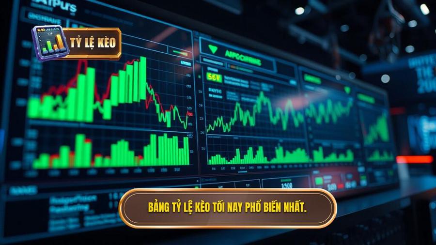 Bảng tỷ lệ kèo tối nay phổ biến nhất.