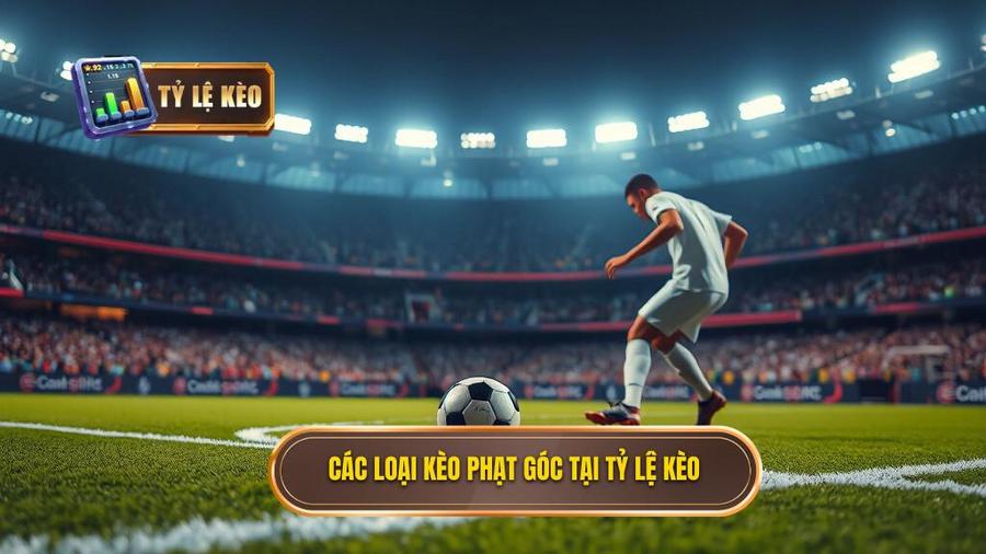 Các loại kèo phạt góc tại TỶ LỆ KÈO