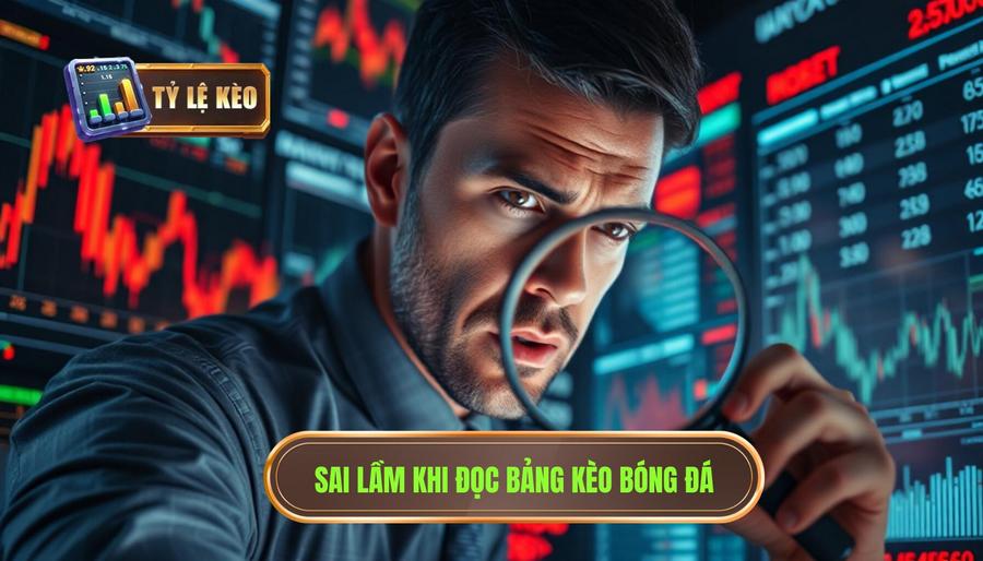 Những sai lầm phổ biến nhất khi đọc bảng kèo